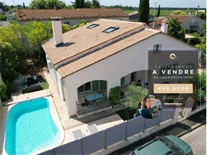 villa à la vente -   30132  CAISSARGUES, surface 170 m2 vente villa - UBI429278807